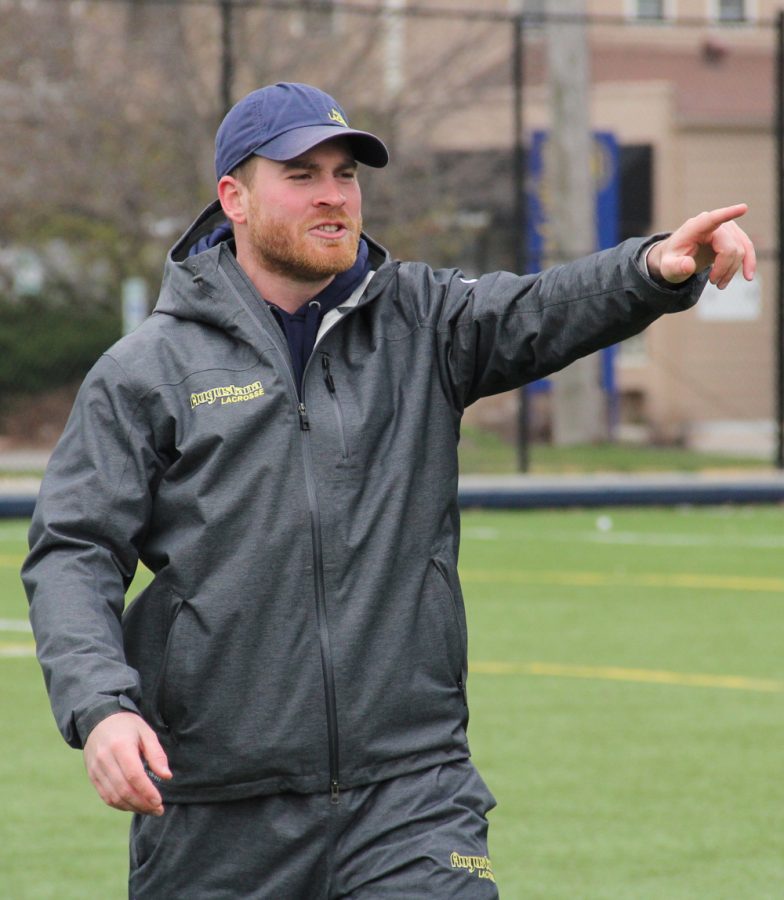 New men's lacrosse coach works to build strong program