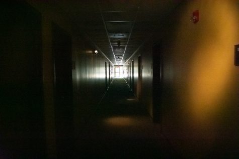 Swanson Commons without power. Photo by Christopher Ferman. 