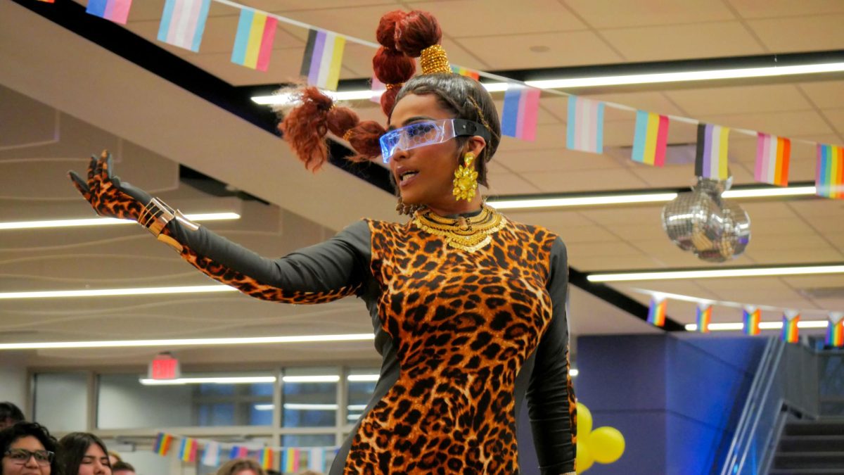 Night of Noise Drag Show hosted by the Office of Diversity and Inclusion on April 19, 2024, in the Peter J. Lindberg, M.D., Center for Health and Human Performance.