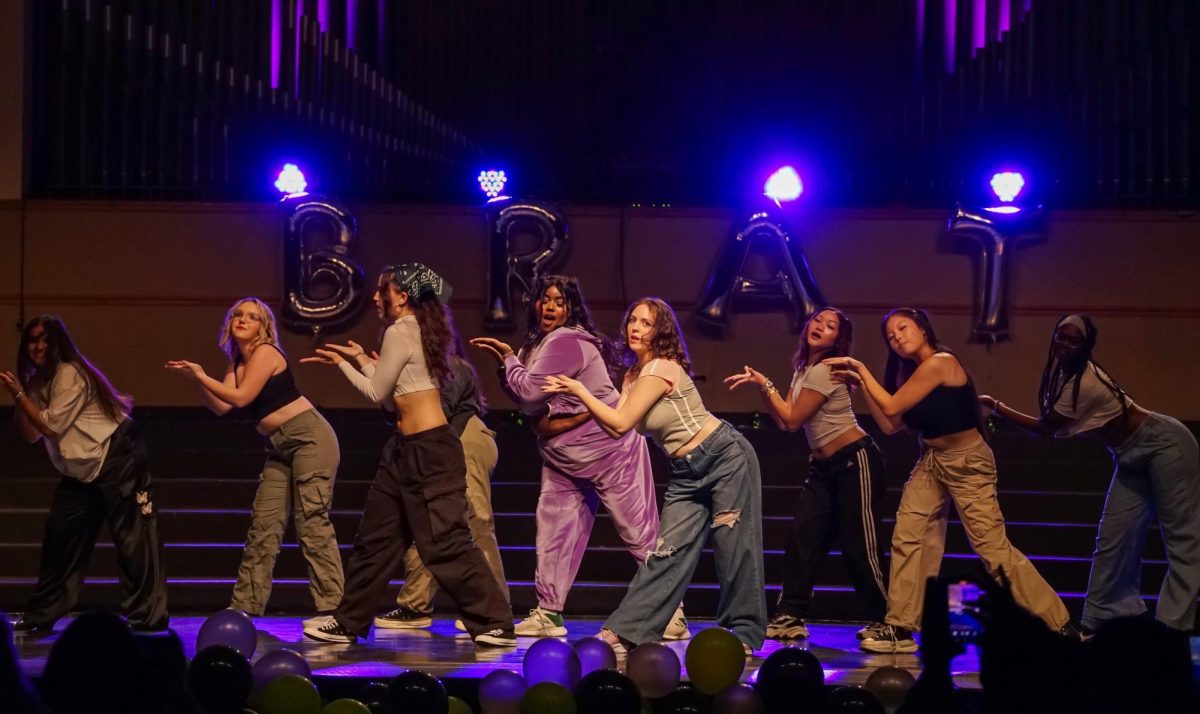 UNYK dancers perform during their Fall showcase, Brat, at Centennial Hall Auditorium on Nov. 10, 2024.